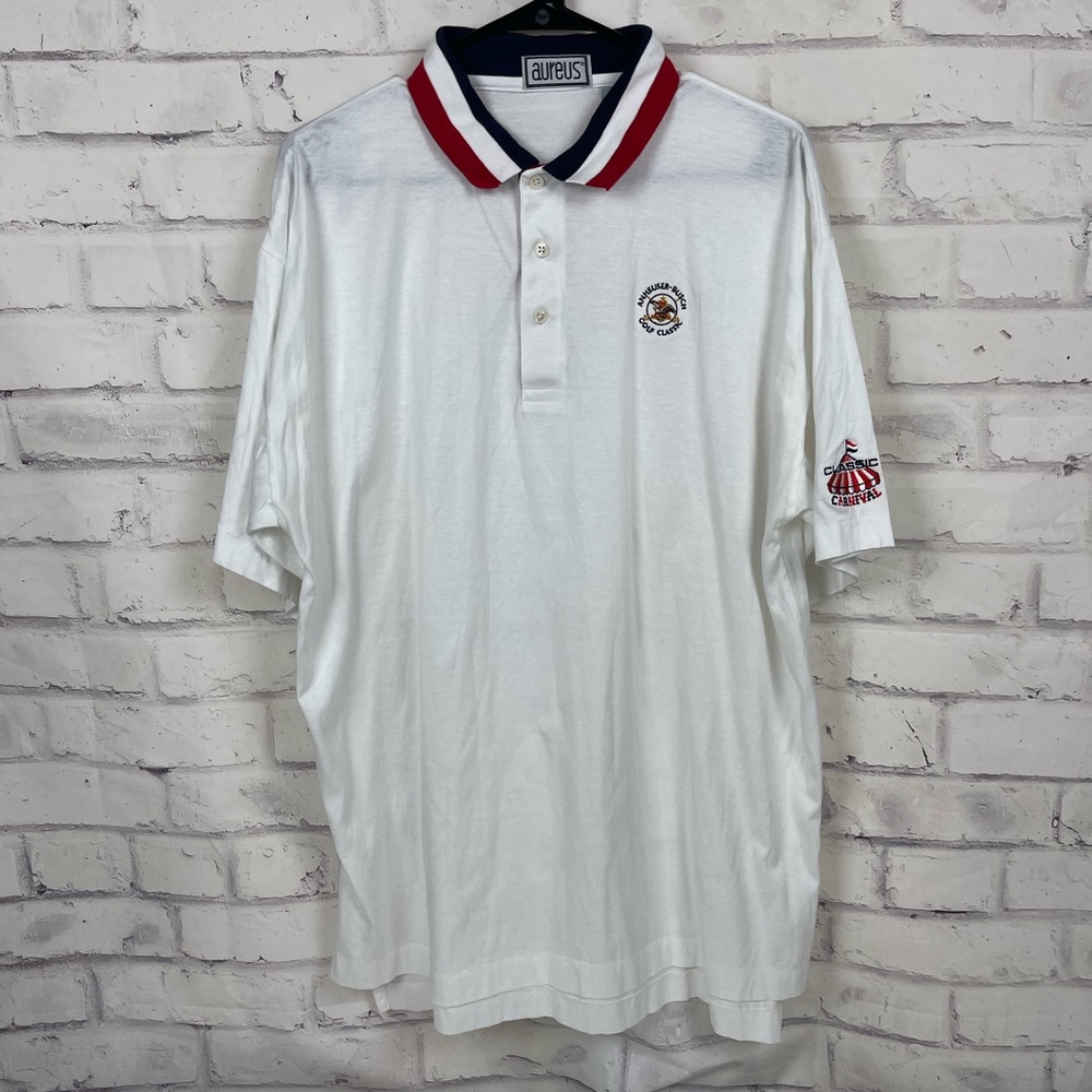 Vintage Anheuser Busch Golf Classic Polo Size XL